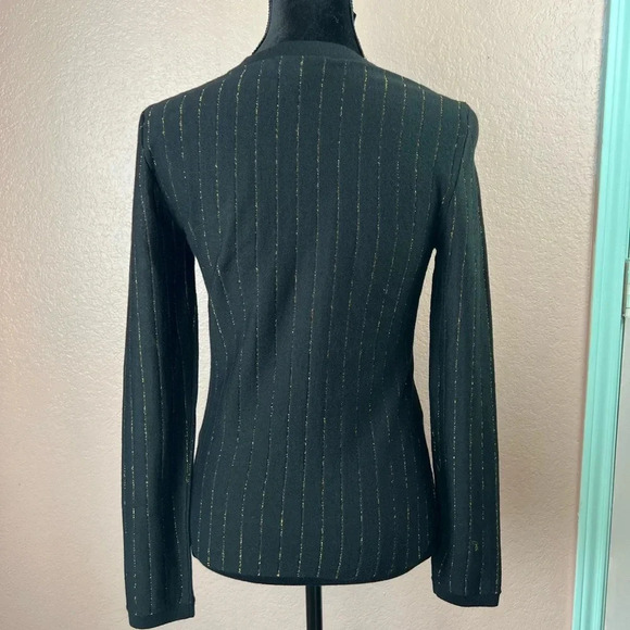 Frame Stripe Crew Long Sleeve Top - Picture 9 of 16